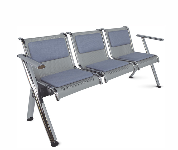 Banca Steel Tapizada