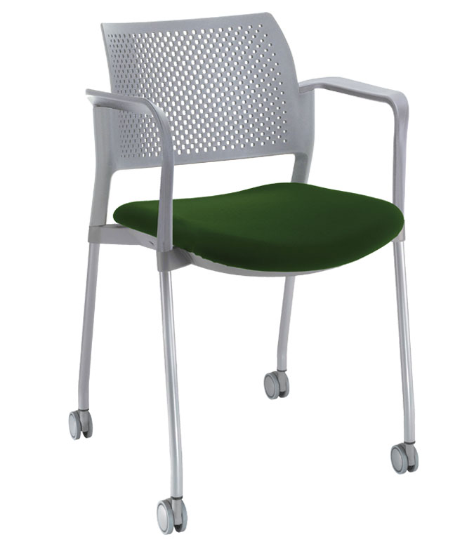 Silla de visita Kyos Movil Tapizado